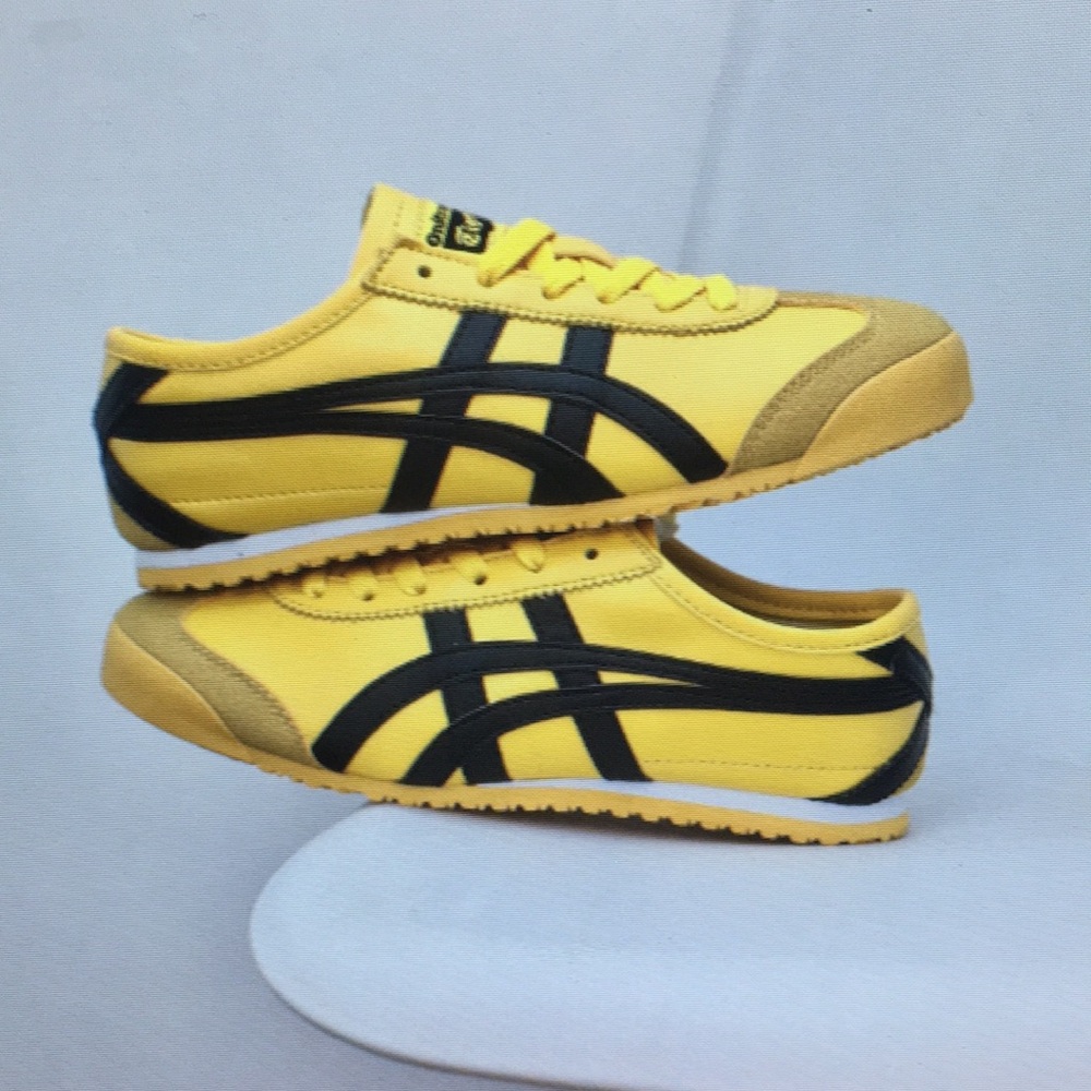 Onitsuka Tiger by Asics Yellow and Black Men's Shoes